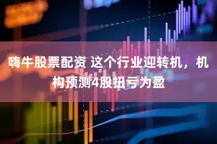 嗨牛股票配资 这个行业迎转机，机构预测4股扭亏为盈