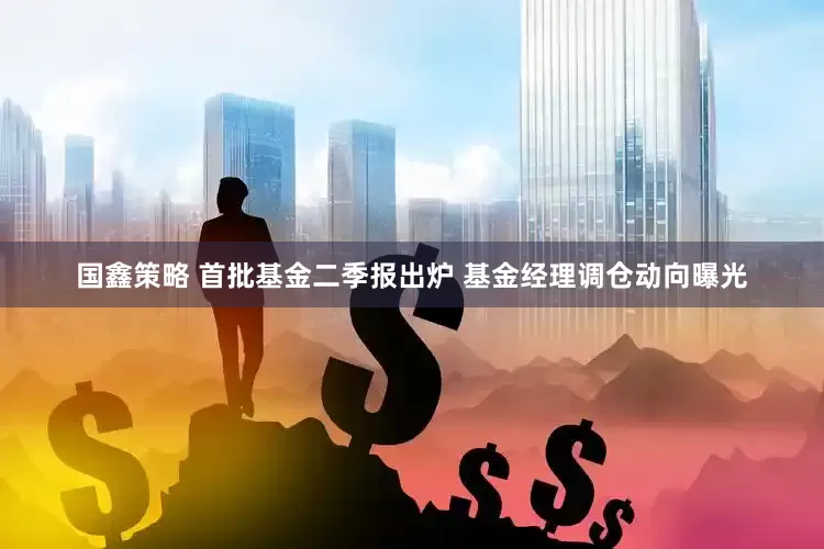 国鑫策略 首批基金二季报出炉 基金经理调仓动向曝光